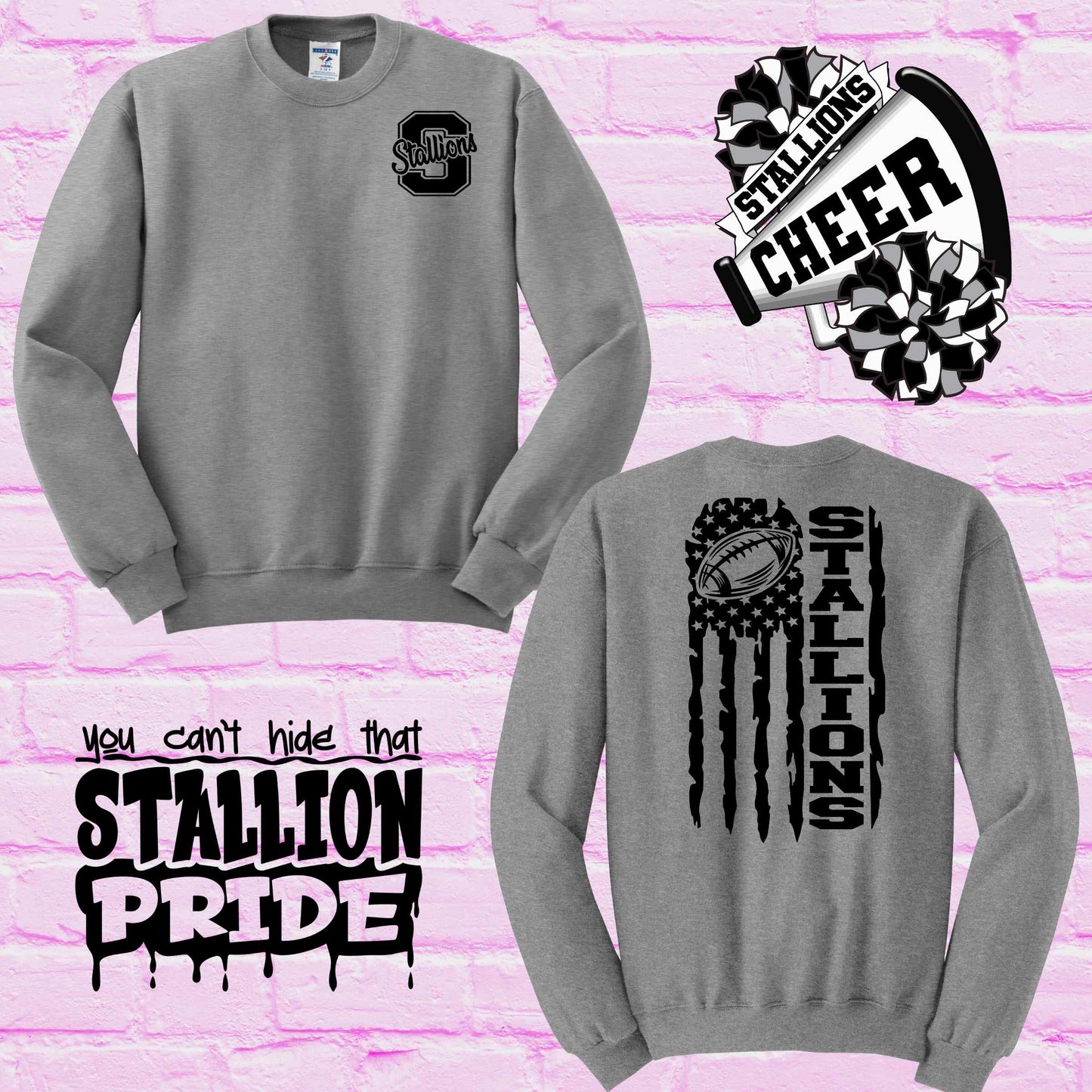 Custom Crewneck Sweatshirt - 8oz Cotton/Poly Blend - Perfect for Team Spirit & Bulk Orders