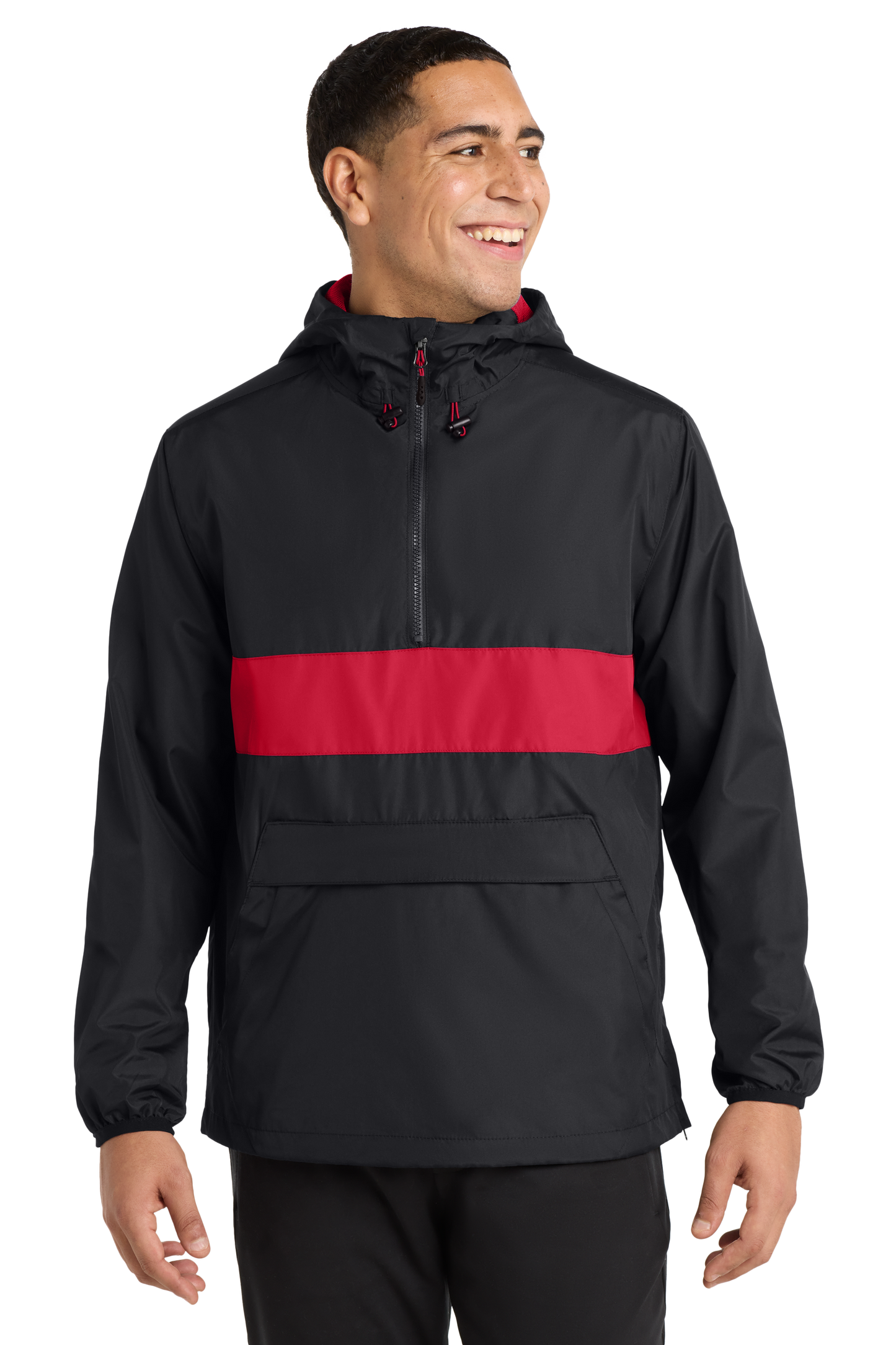 Sport-Tek® Zipped Pocket Anorak