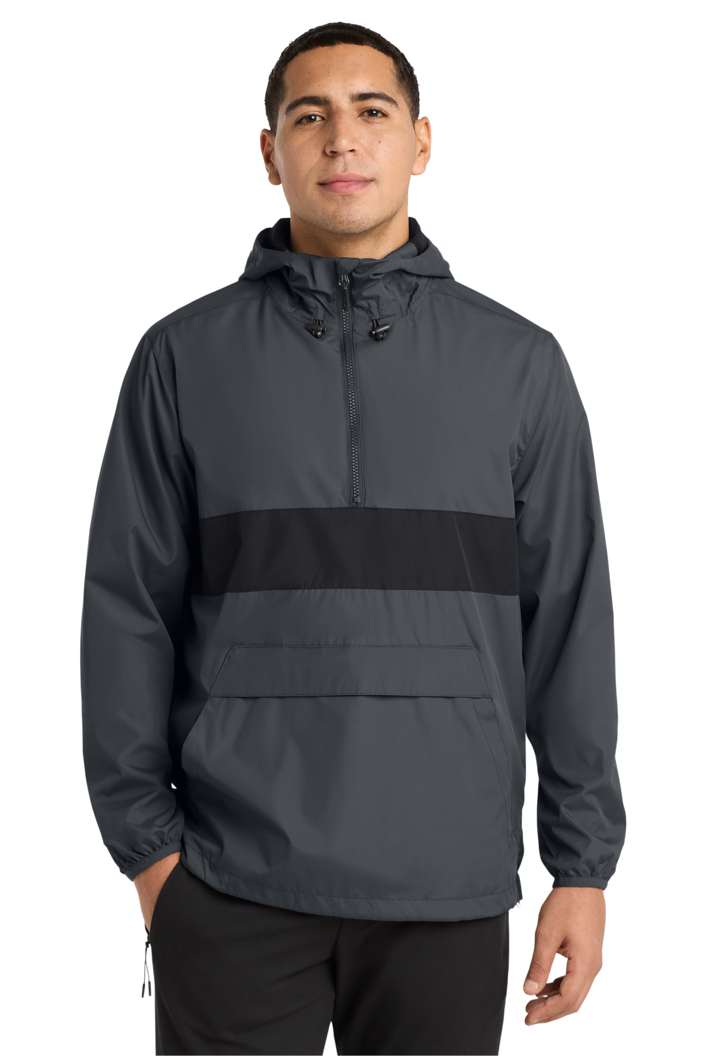 Sport-Tek® Zipped Pocket Anorak