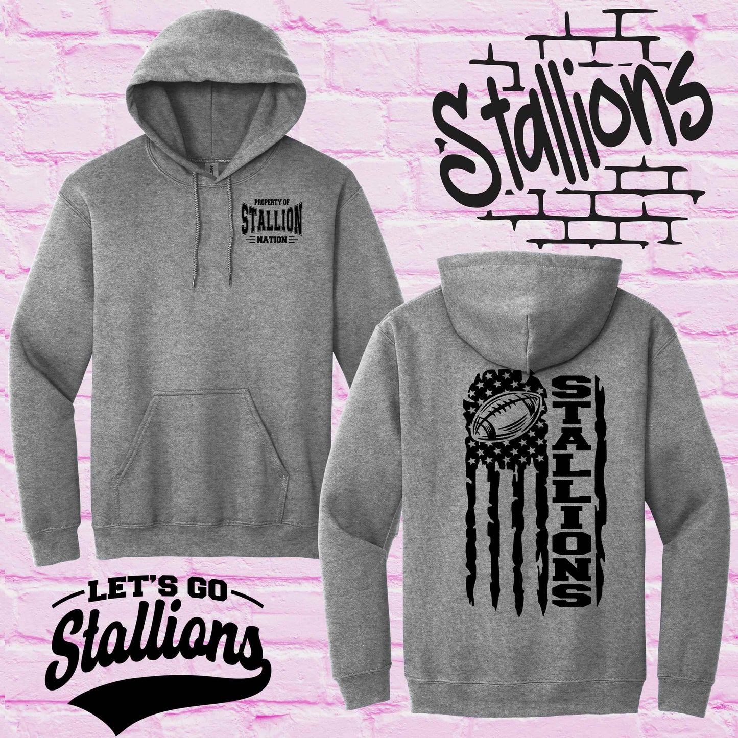 Custom Heavy Blend Hooded Sweatshirt - Team & Corporate Apparel