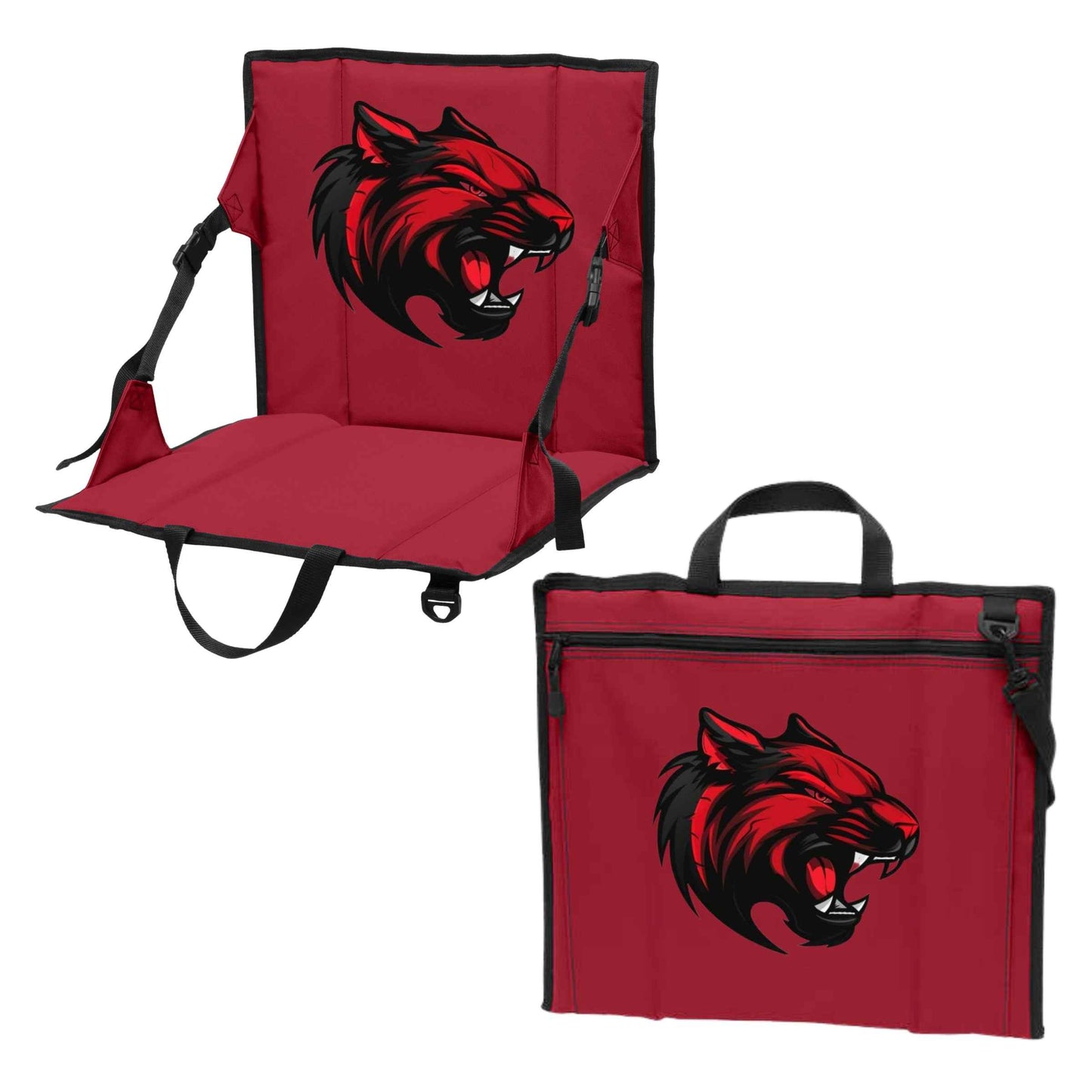 Portable Stadium Seat with Storage - Customizable