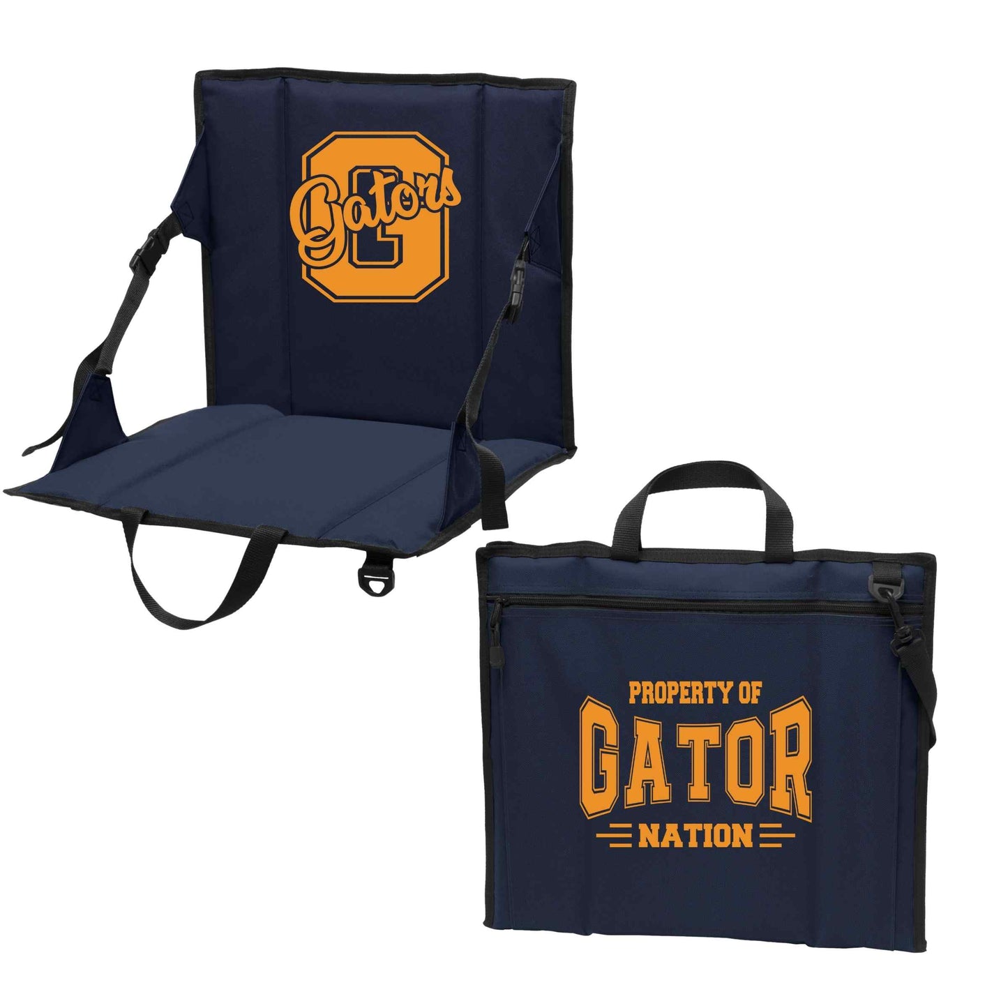 Portable Stadium Seat with Storage - Customizable