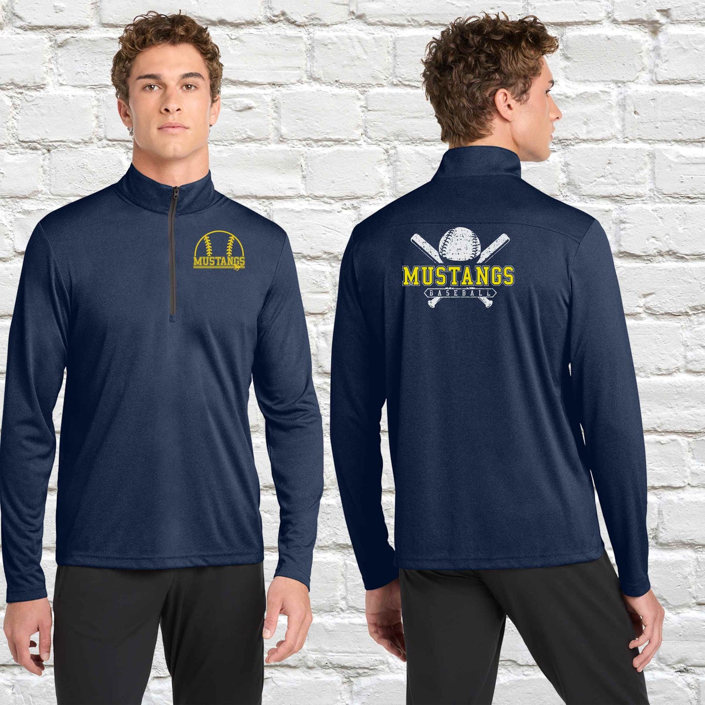 Men's Posi-charge 1/2-Zip Performance Pullover