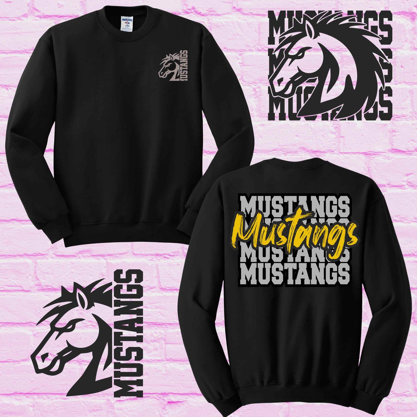 Custom Crewneck Sweatshirt - 8oz Cotton/Poly Blend - Perfect for Team Spirit & Bulk Orders