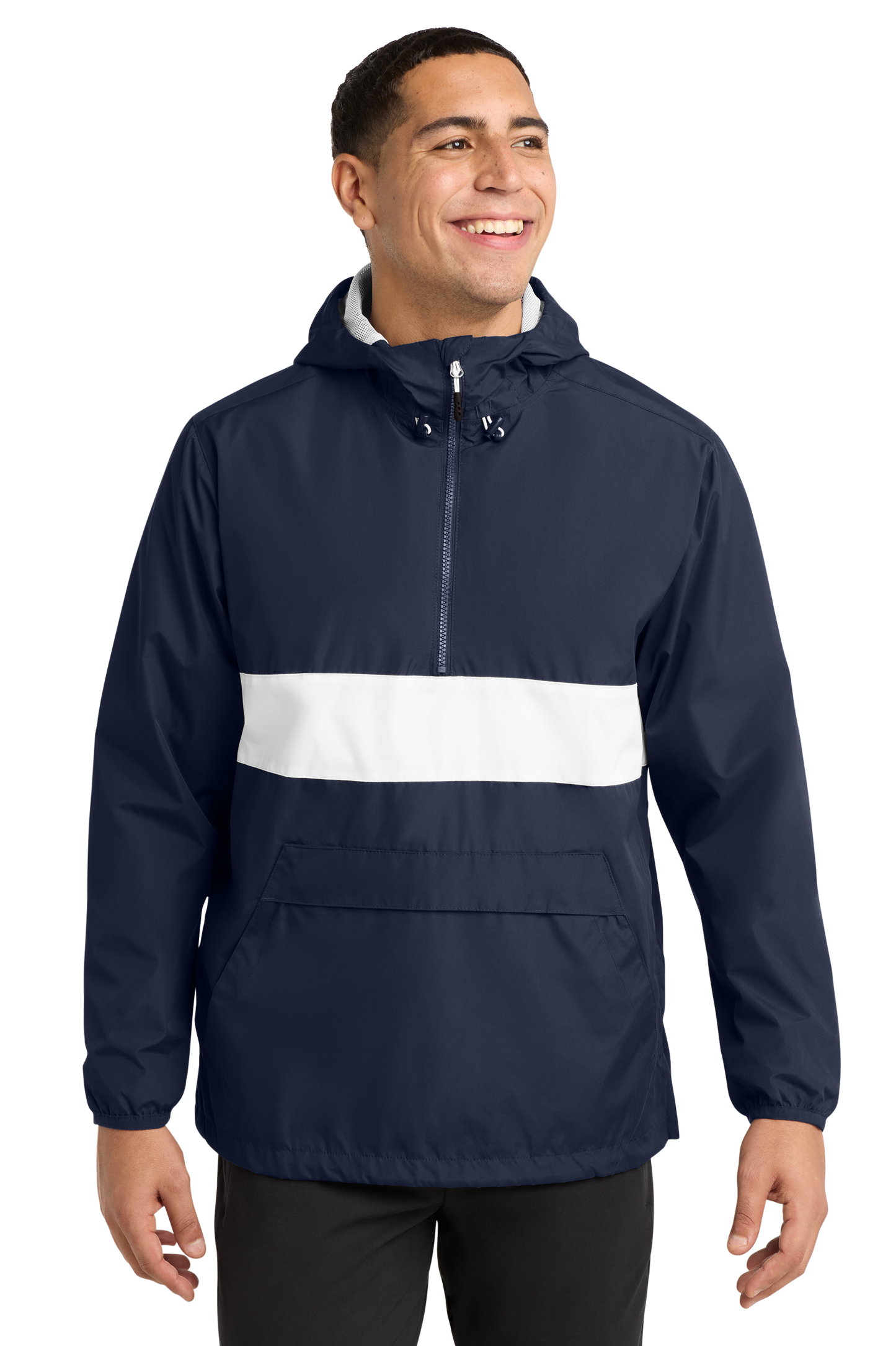 Sport-Tek® Zipped Pocket Anorak