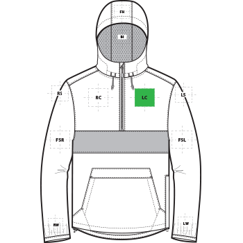 Sport-Tek® Zipped Pocket Anorak